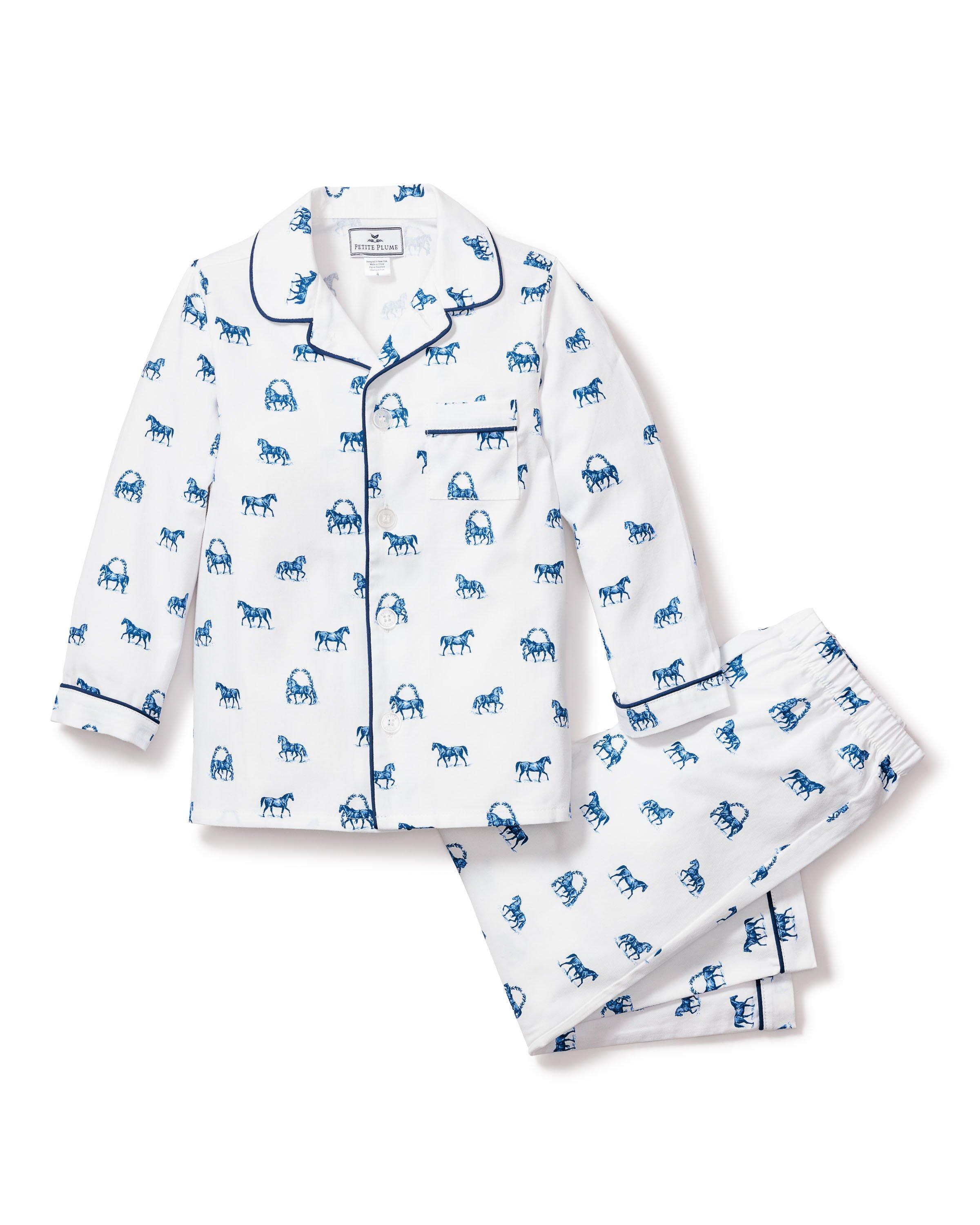 Petite Plume Equestrian Pajama Set